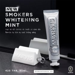 Kem Danh Rang Marvis Smokers Whitening Mint 7
